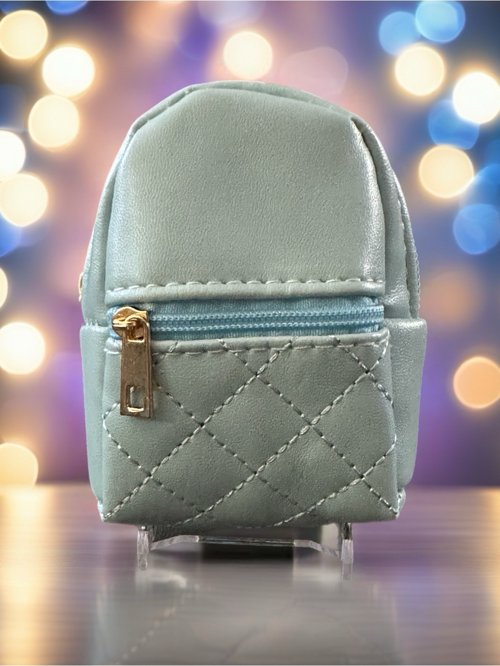 Quilted Mini Backpack